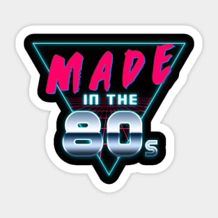 Made in the 80s Sticker